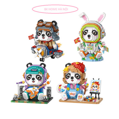 Bộ đồ chơi lắp ráp LOZ mini mô hình nhân vật dễ thương