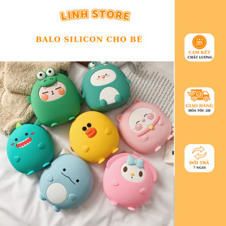 BALO TÚI SILICON HÌNH ĐÁNG YÊU CHO BÉ