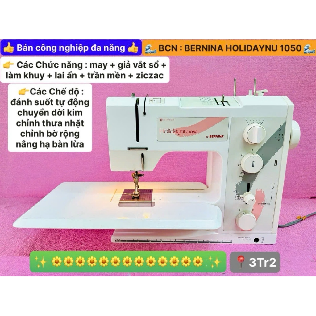 MÁY MAY GIA ĐÌNH ĐA NĂNG RICCAR (Nhật)