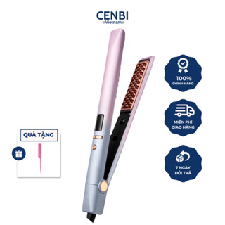 Máy bấm dập phồng chân tóc CENBI Premium 2in1 chân vuông tích hợp ion âm bảo vệ tóc và màn hình LED