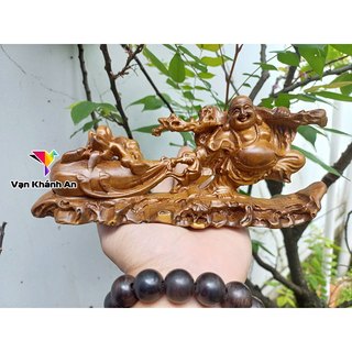 Tượng Phật gỗ để xe ô tô gỗ bách xanh - Tượng Phật Để Xe - Tượng Để Taplo Xe - Tượng Để Xe Ô tô