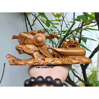 Tượng Phật gỗ để xe ô tô gỗ bách xanh - Tượng Phật Để Xe - Tượng Để Taplo Xe - Tượng Để Xe Ô tô
