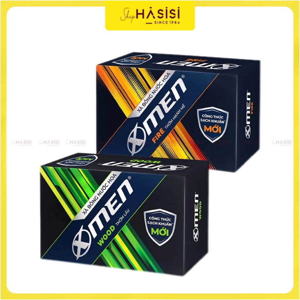 Xà bông cục X-MEN - Fire Active 90g