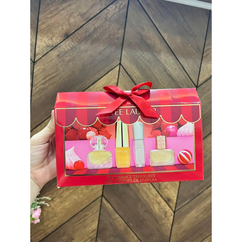 ( Bill Mỹ). Gift set 4 chai nước hoa mini.