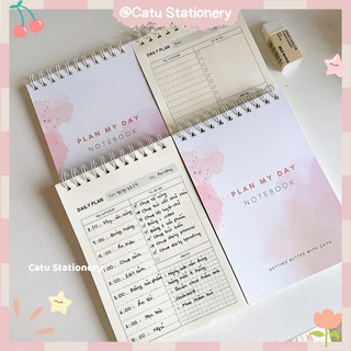 (A6) Sổ tay kế hoạch hằng ngày PLAN MY DAY 60 tờ