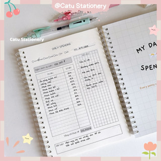(A5) Sổ tay quản lý chi tiêu hằng ngày MY DAILY SPENDING CT2