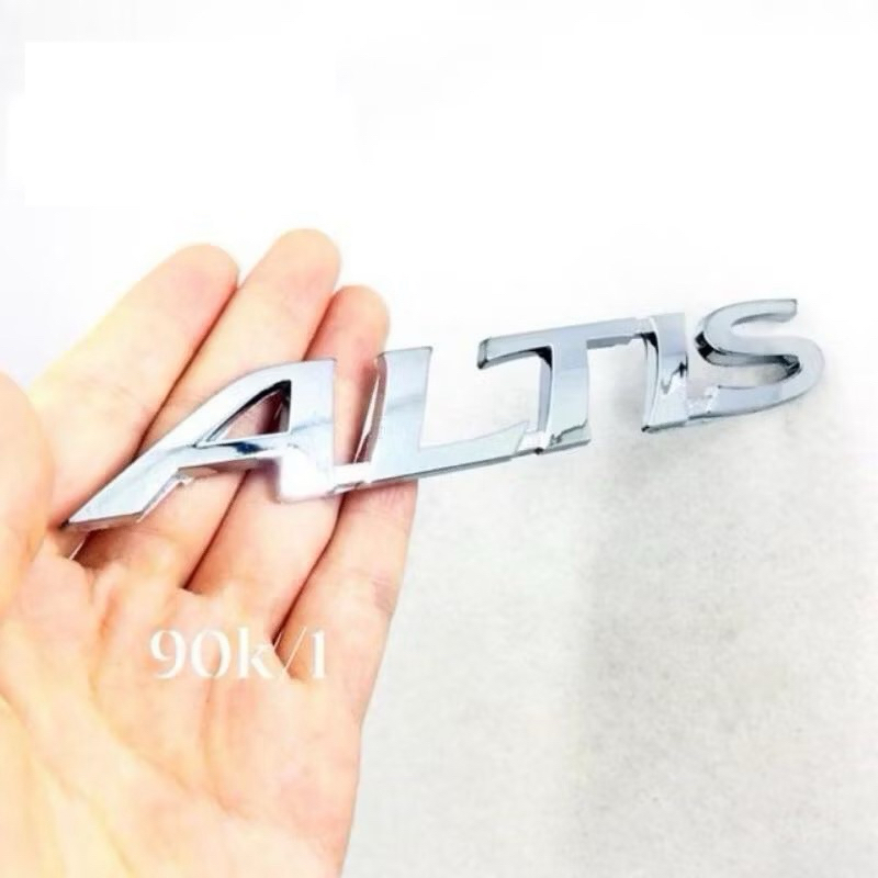 logo chữ toyota corolla altis