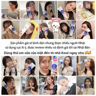 Sữa Rửa Mặt Kose Softymo Nhật Bản 190g
