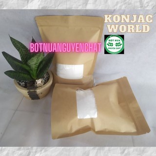Konjac,Bột nưa nguyên chất 100% ( bột huyền )