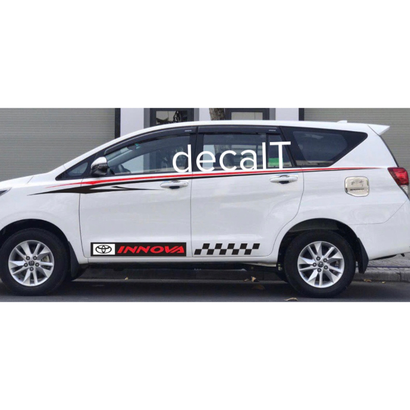 Tem Dán Sườn Xe Innova Mẫu Mới. Tem Dán Sườn Xe Innova (I0050)