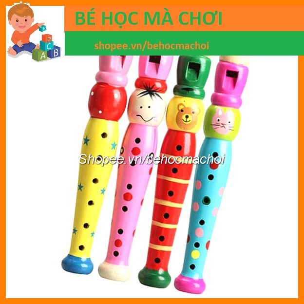 Sáo Thổi Bằng Gỗ Cho Bé