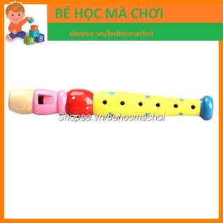 Sáo Thổi Bằng Gỗ Cho Bé