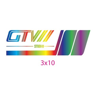 Tem decal GTVM, tem dán phản quang trang trí xe, trang trí nhà cửa.. SL 1 cái