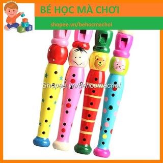 Sáo Thổi Bằng Gỗ Cho Bé