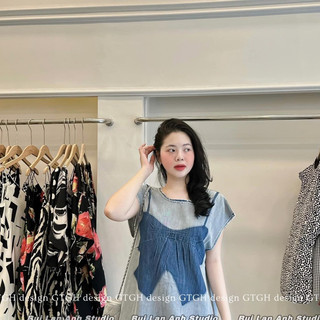 Siuu phẩm váy suông bò Nơ so hott hàng freesiz