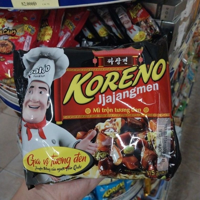 Mì trộn tương đen koreno Jjajangmen