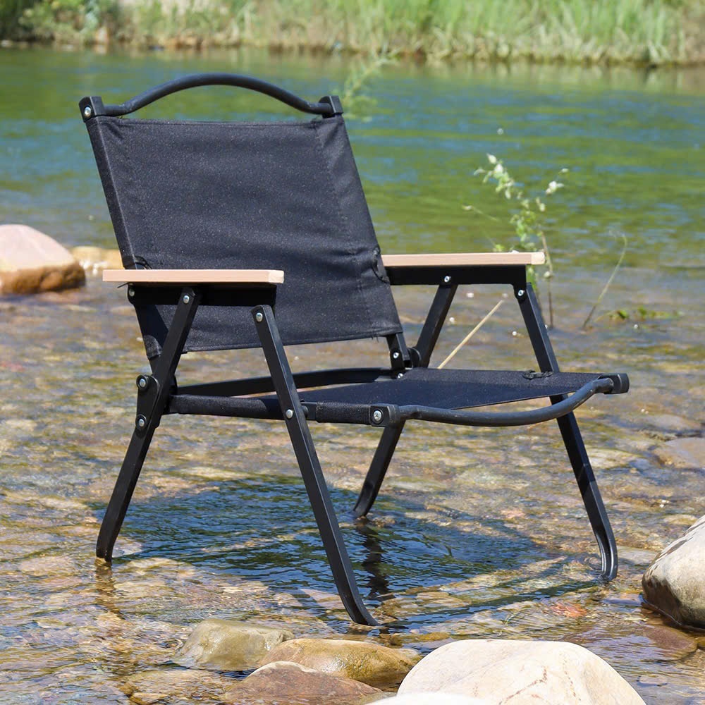 Ghế cafe dã ngoại camping TANLOOK Màu be thiết kế gọn du lịch ,cafe ,ban công, câu cá hàng nhập nguy