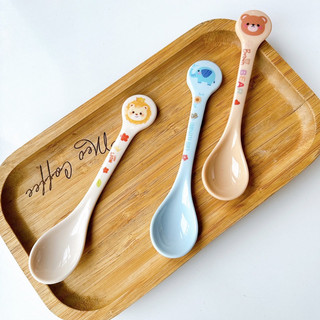 Thìa ăn dặm Honper/ Beiner Melamine cho bé