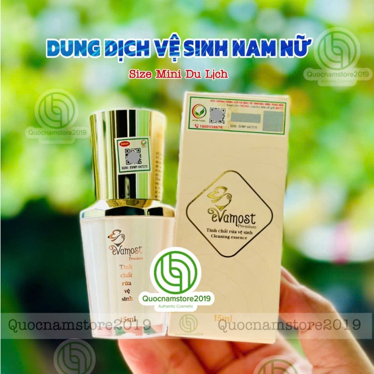 Dung dịch vệ sinh Evamost 15ml [ MINI CHAI NHỎ ]