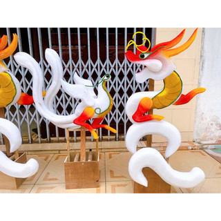 Cốt rồng Phượng 2 đuôi thanh lý (k gồm khung)