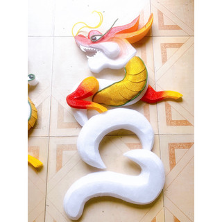 Cốt rồng Phượng 2 đuôi thanh lý (k gồm khung)