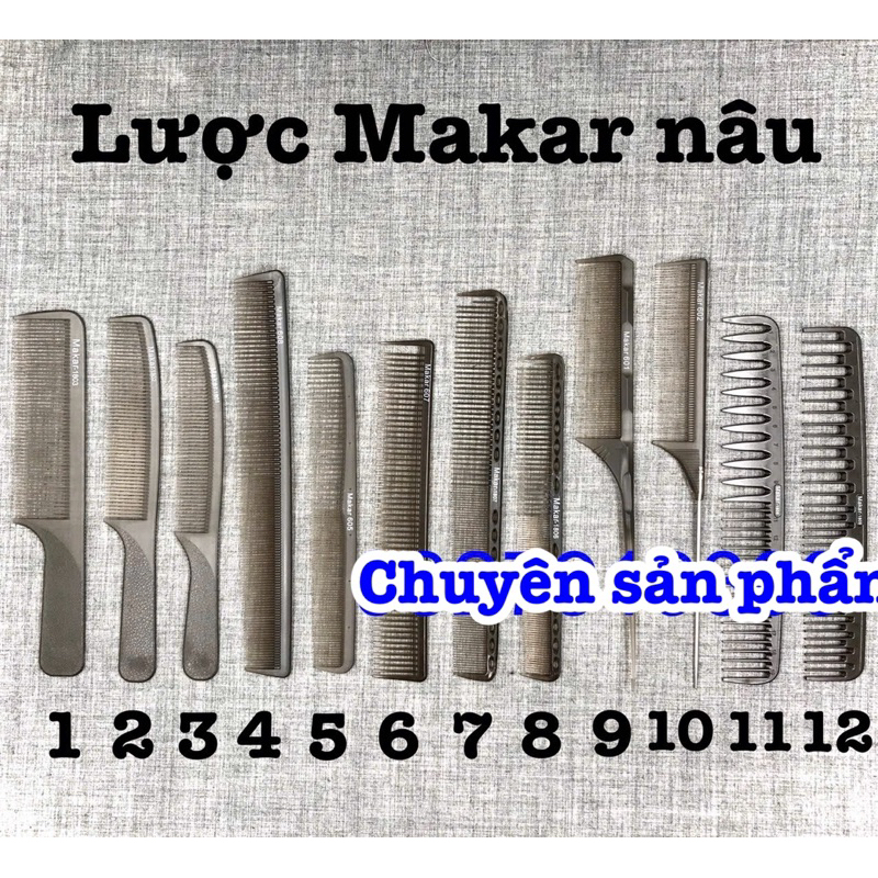 ✅ Lược cắt tóc nam cao cấp Makar ( 26k / 1 chiếc )