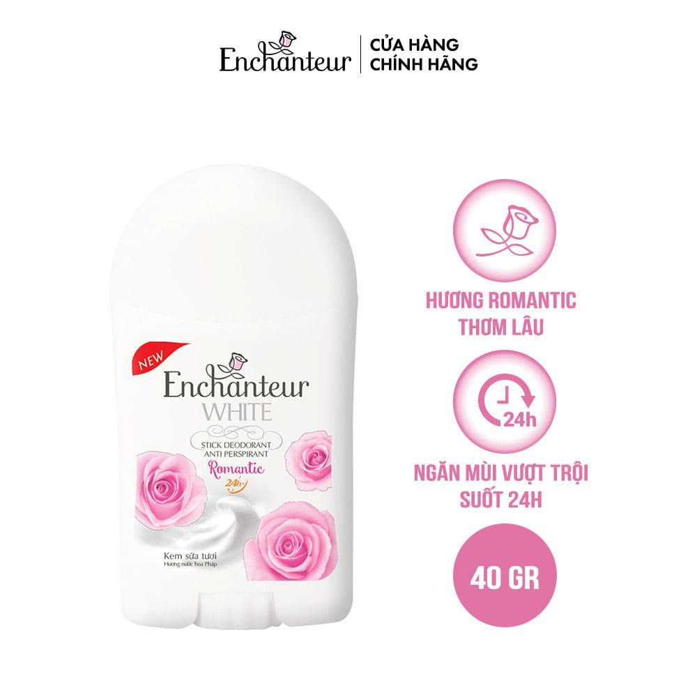 LĂN SÁP KHỬ MÙI ENCHANTEUR HỒNG