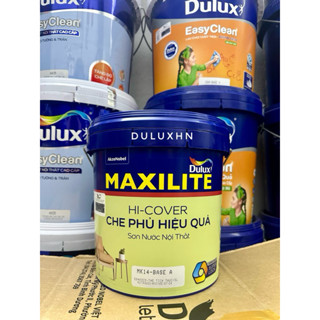 (Tặng kèm cọ sơn) Sơn nước nội thất Maxilite Hi-Cover Dulux (5 lít)
