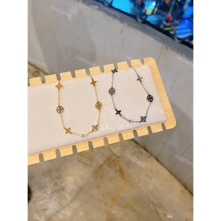 Lắc chân titan họa tiết Lệ vi