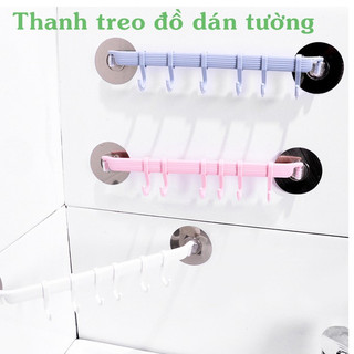 Thanh treo đồ dán tường đa năng