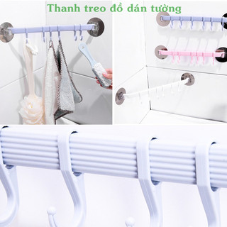 Thanh treo đồ dán tường đa năng