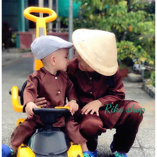 áo bà ba cho bé trai bé gái ( đủ màu- đủ size) chất lụa mát