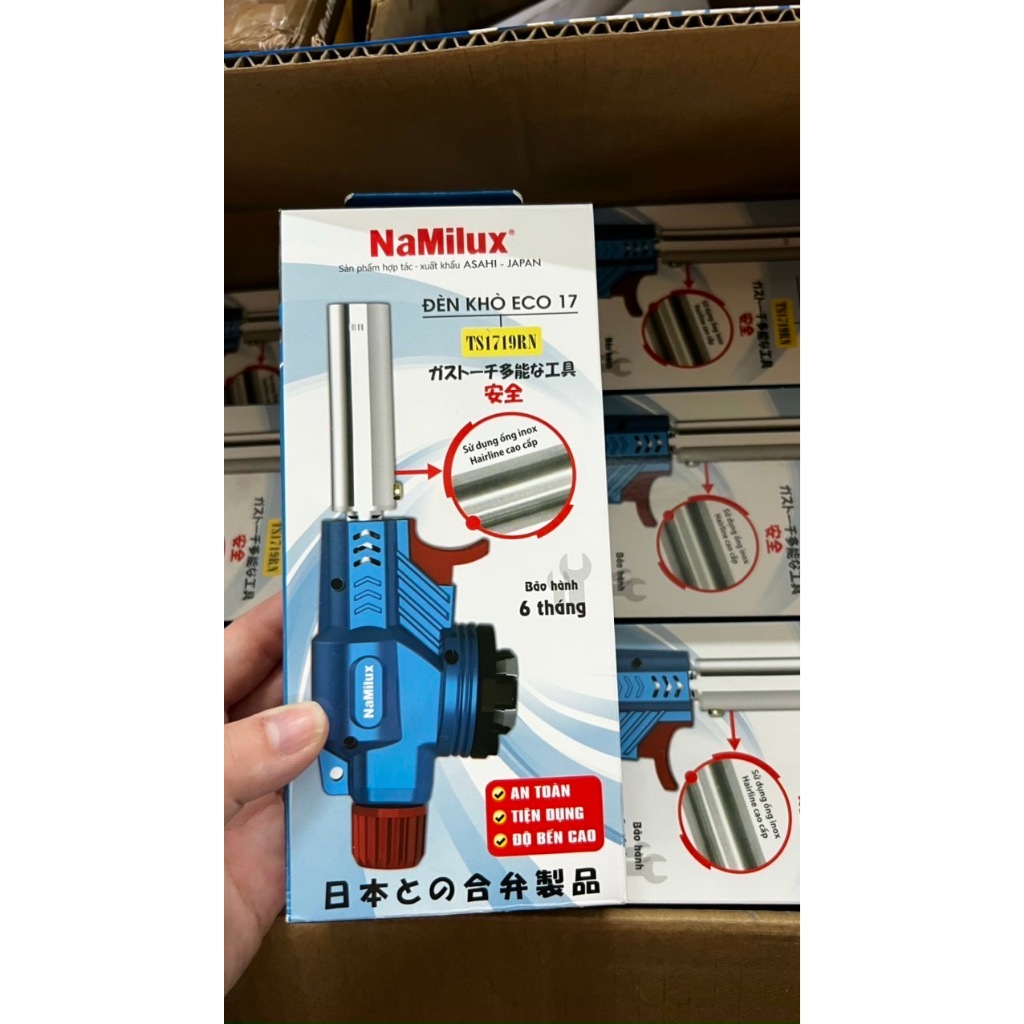 [Chính Hãng] Đèn Khò Gas Namilux Công Suất Cao Bảo Hành 6 Tháng