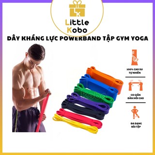 Dây Kháng Lực Toàn Thân Tập Gym Yoga Powerband Cao Su 100% Thể Thao Dây Đàn Hồi Hỗ Trợ Kéo Xà