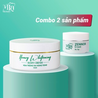Combo Kem Body  & Kem Face Dưỡng Trắng Da Toàn Thân 