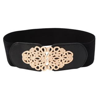 Belt nịt váy hoa văn bản 6cm