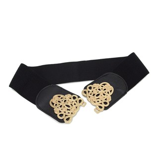 Belt nịt váy hoa văn bản 6cm