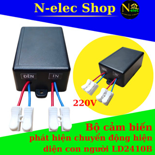 Bộ cảm biến chuyển động hiện diện con người bật tắt đèn tự động - Ld2410b - Ld2410 - Ld2410c