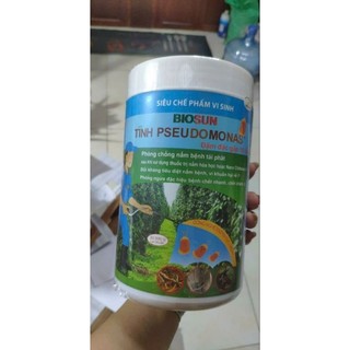 Men vi sinh Tricoderma 1kg (mật số 10^6) ủ phân chuồng, làm đệm lót, phun tưới cho cây khỏe xanh tươi tốt