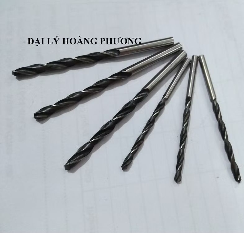 mũi khoan sắt đen trắng ( từ 2-7mm)