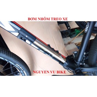 Bơm treo xe đạp nhôm cao cấp - Rẻ nhất HN