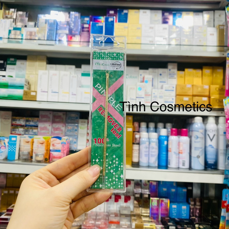 Cây nặn mụn mira hàn quốc, que lấy mụn, làm sạch nhân mụn, sắt an toàn
