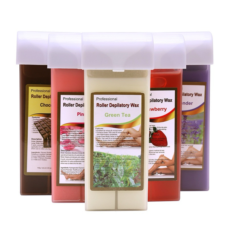 Sáp Wax Lông Roller Depilatory Dâu Tây