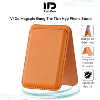 Ví Da Magsafe Đựng Thẻ Tích Hợp Phone Stand _ HV-004