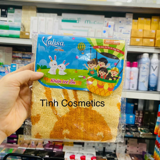 Combo 2 khăn mặt trẻ em sợi tre valisa siêu mềm, sợi tre thấm hút,kháng khuẩn, chống mốc