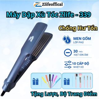  Máy uốn tóc xoăn tạo sóng hippie Zlife 339 máy duỗi tạo kiểu tóc tự động nhanh chóng chuyên nghiệp 