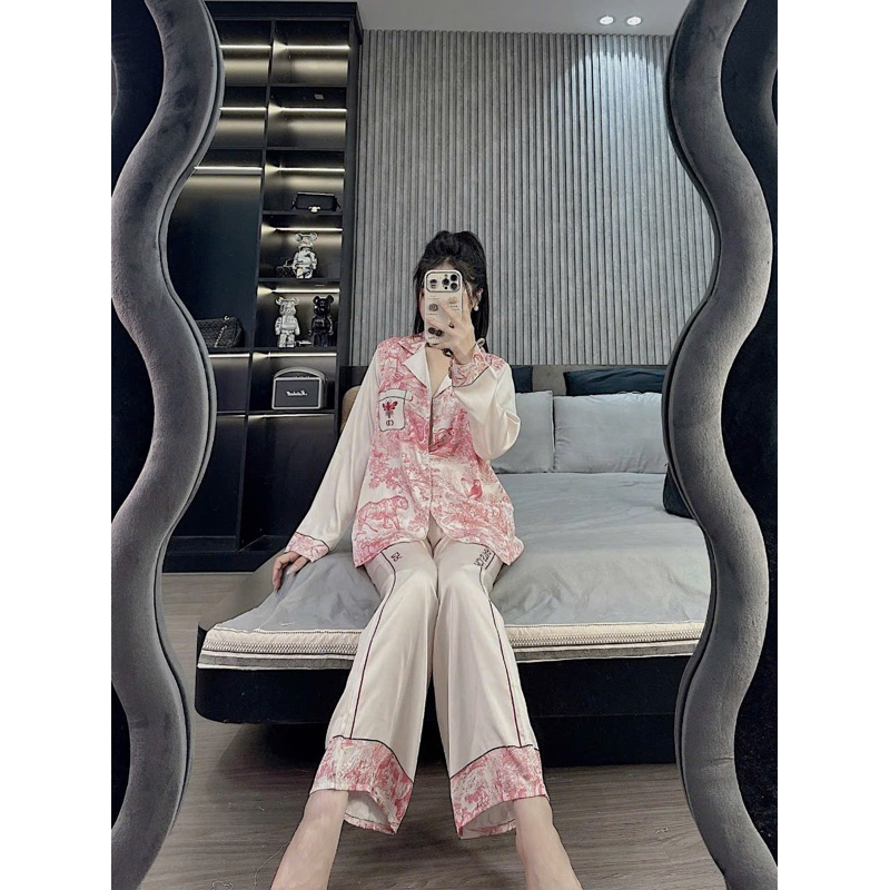 đồ bộ pijama nữ lụa Sam Luxury