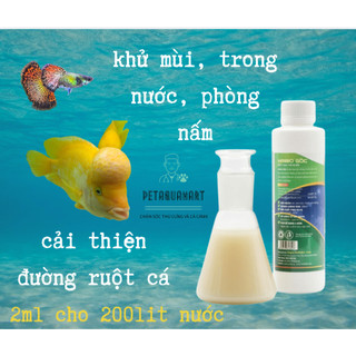  Vi sinh gốc siêu đậm đặc làm trong nước cho hồ cá cảnh Mr Bio Gốc 