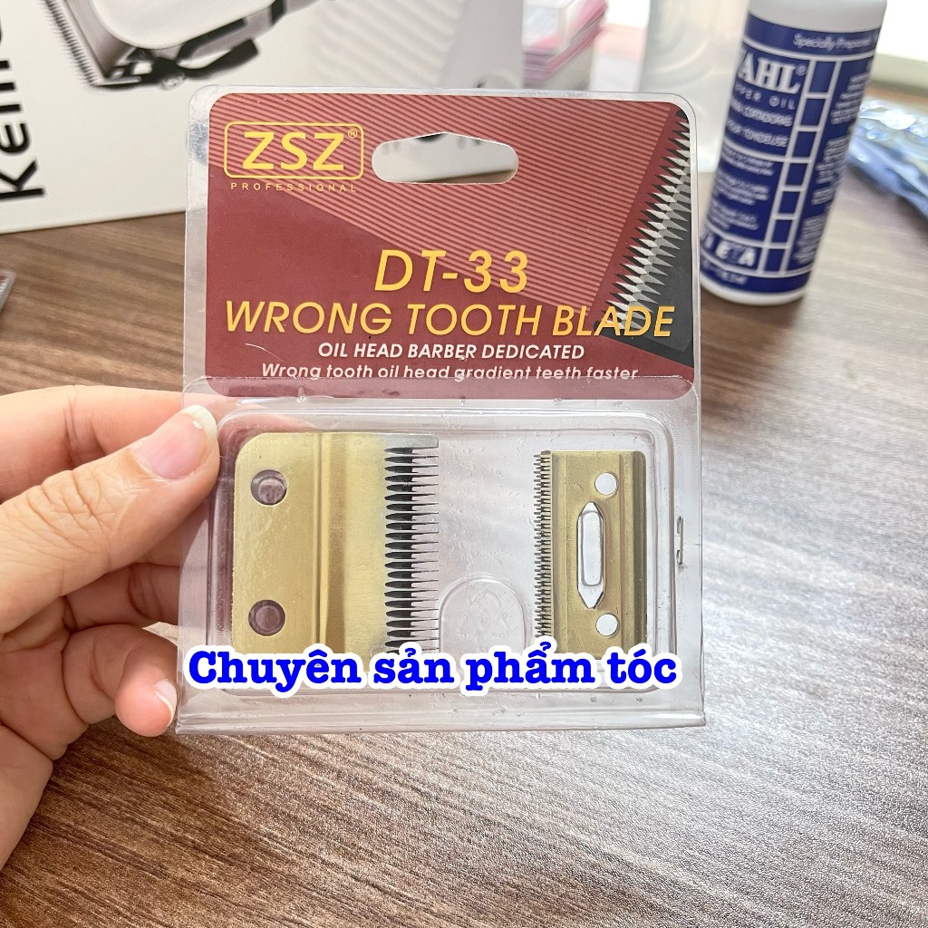 Lưỡi thay tông đơ - lưỡi kép DT33 ( hàng nhập khẩu )