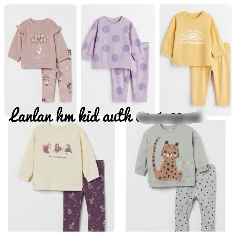 bộ auth hàng có sẵn cho bé